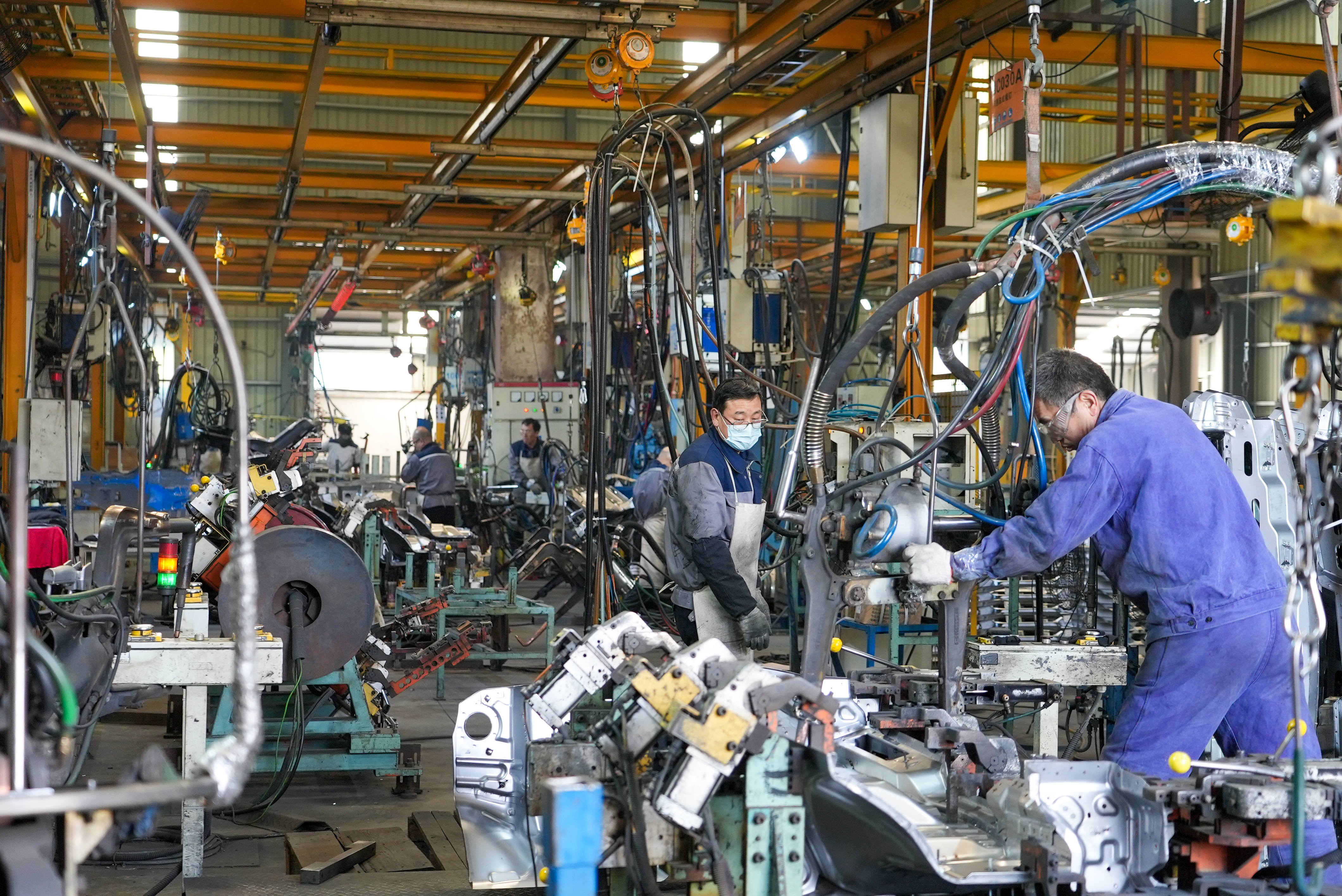 Welding shop